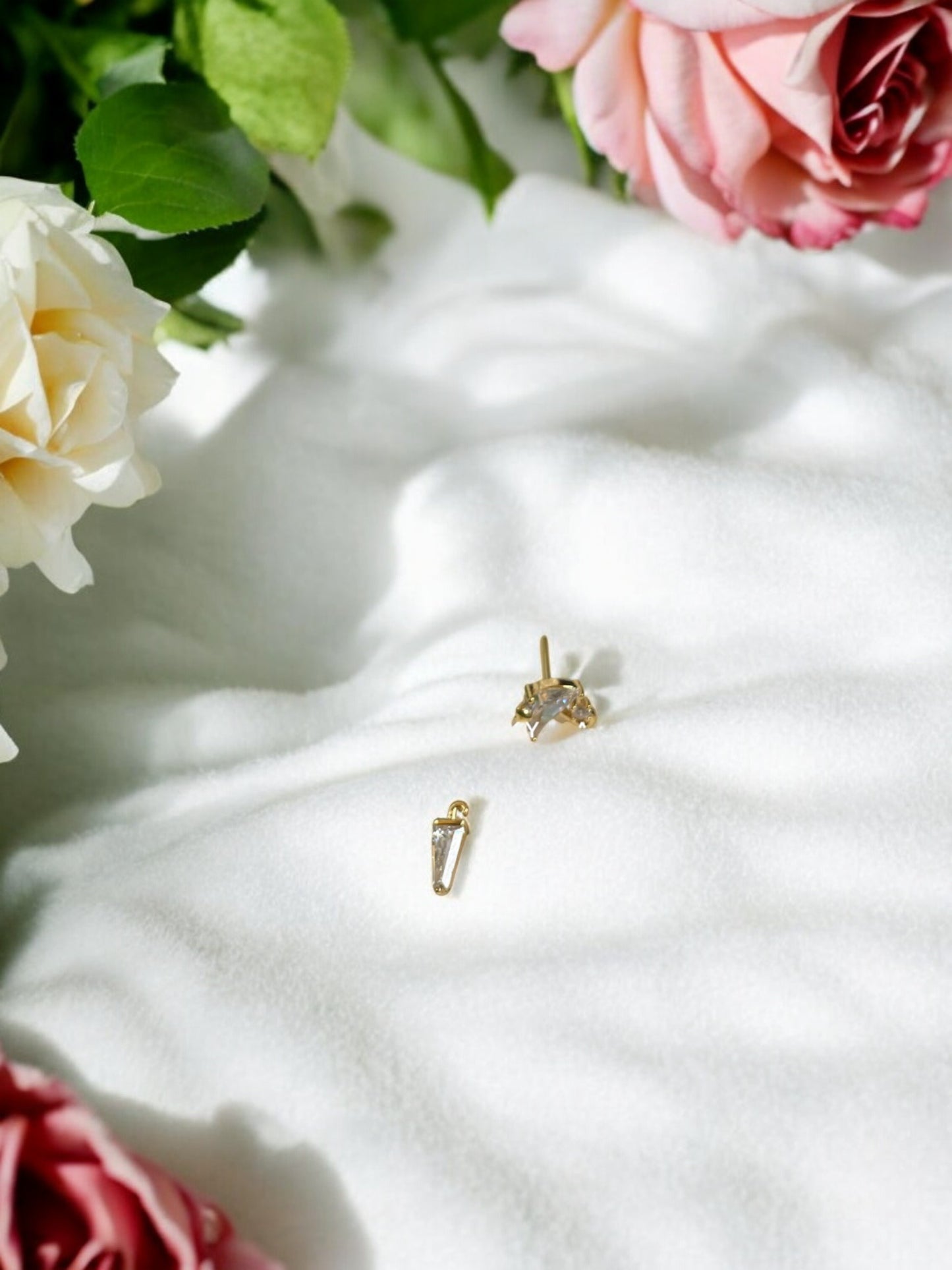 Under My Umbrella AD Stone Ear Studs