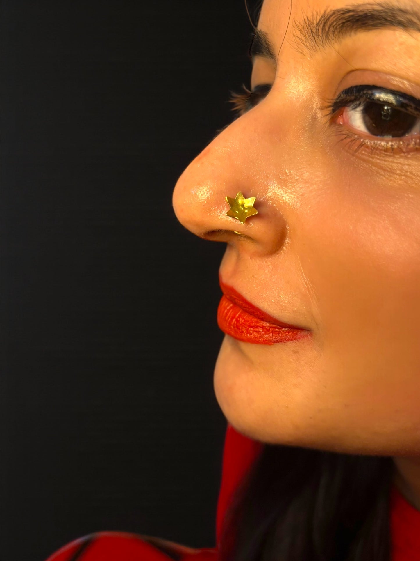 Super Star Brass Nosepin (Piercing)