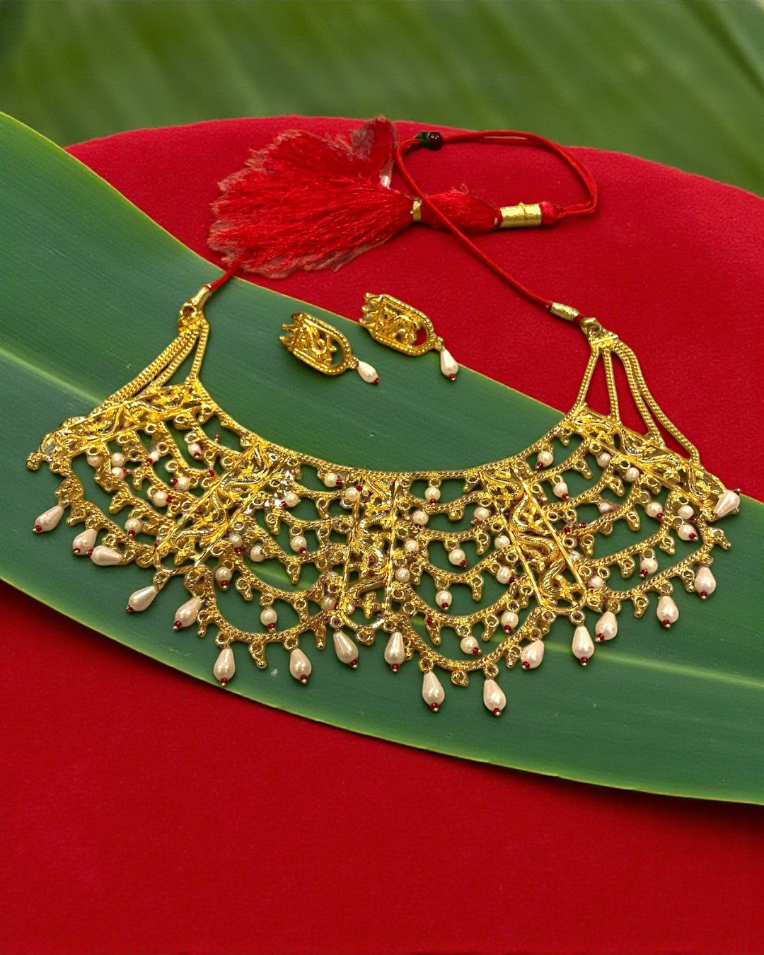 Rajeshwari Statement Necklace Set