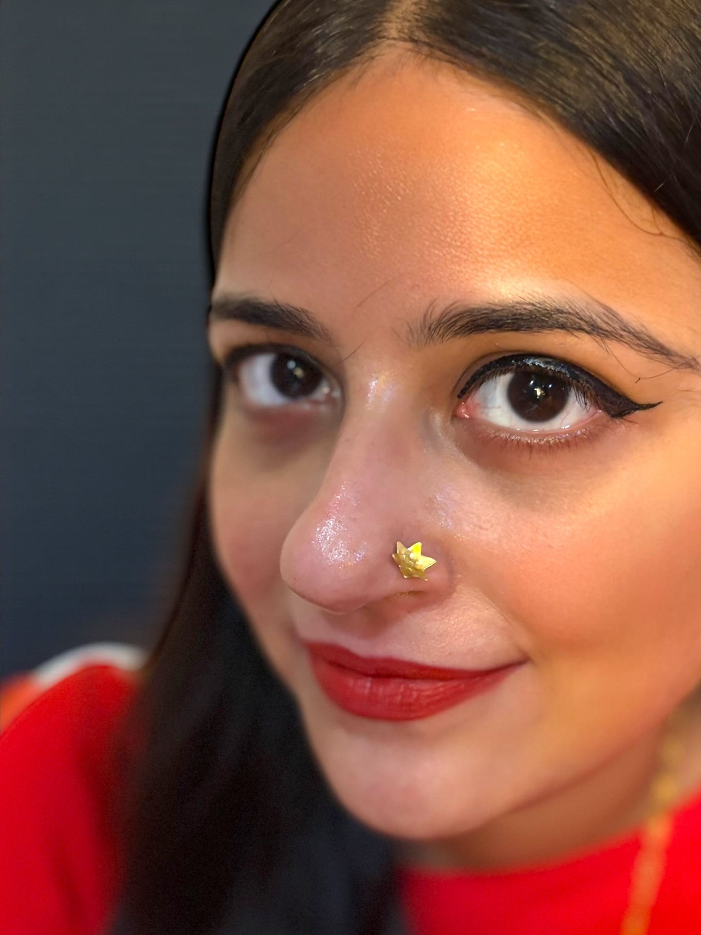 Super Star Brass Nosepin (Piercing)