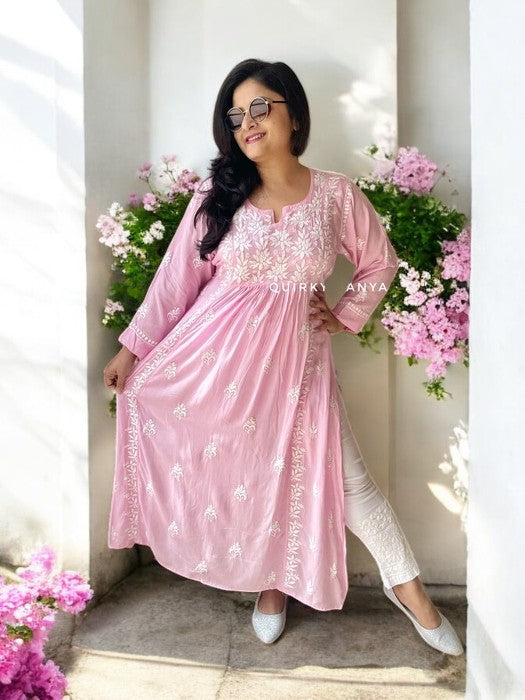 akanksha-chikankari-rayon-kurta-pink