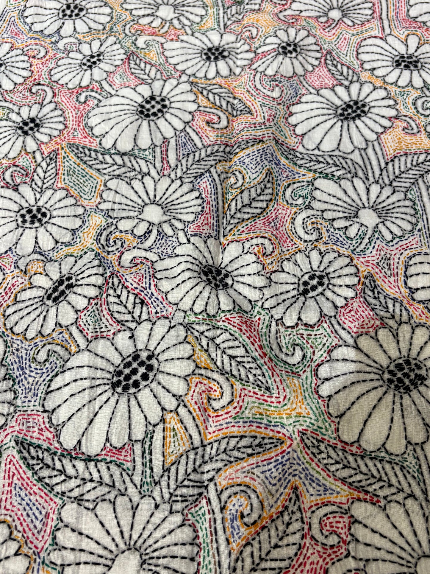 Azalea Kantha Cotton A-line Dress