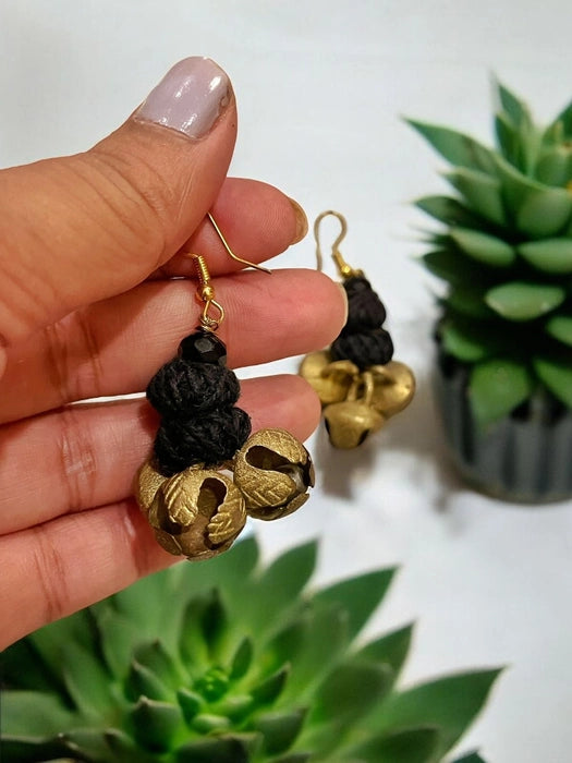 black-brass-ghungroo-necklace-set