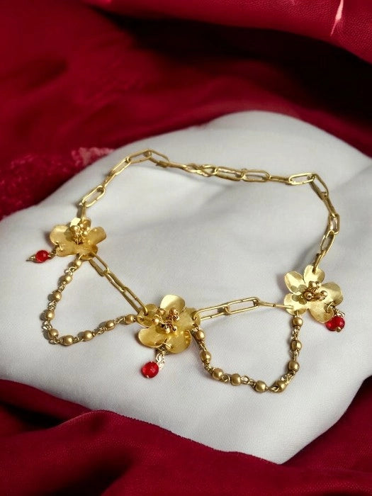 Bangaliana Brass Choker Necklace - Main Image