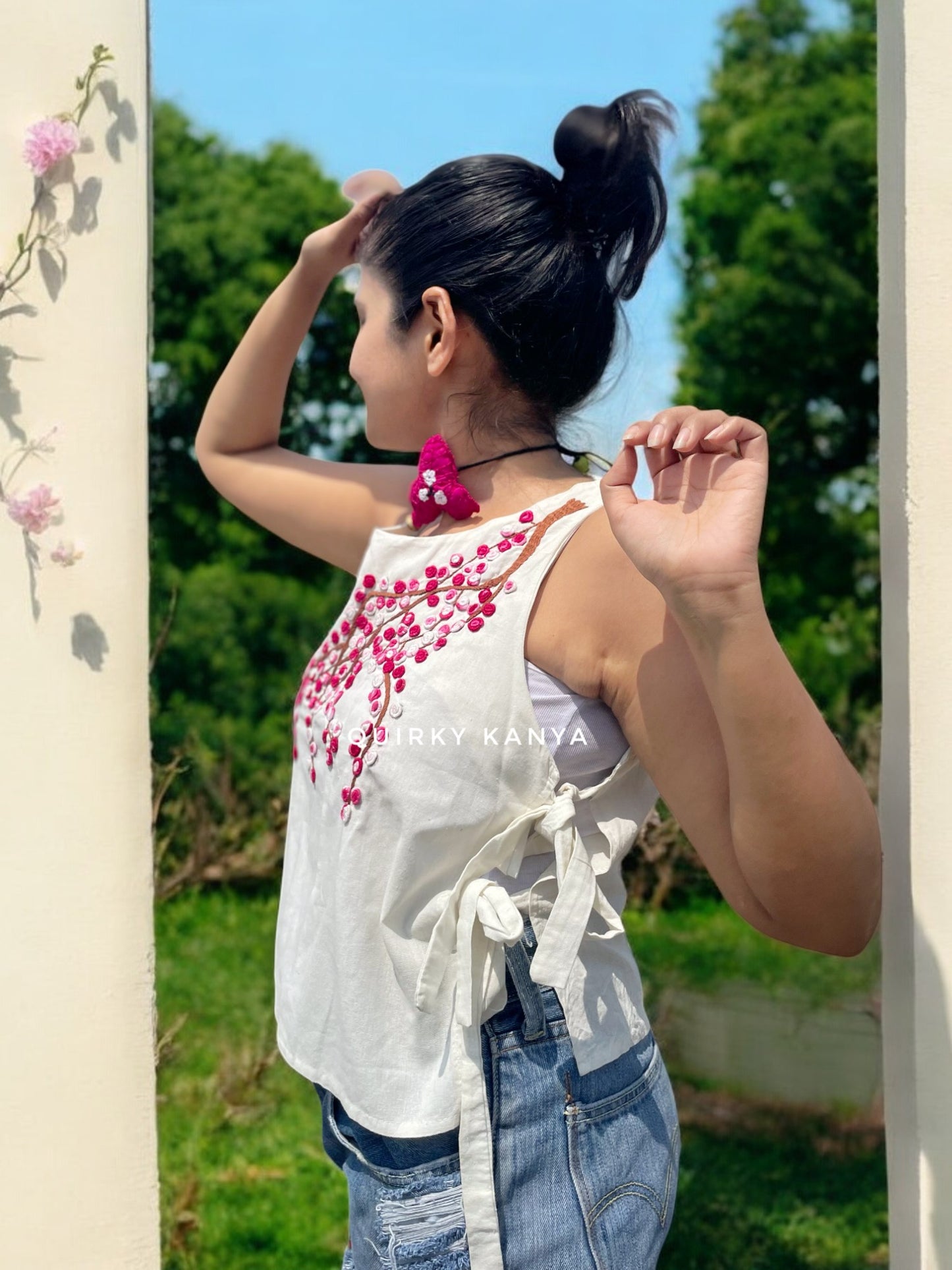 cherry-blossom-embroidered-tie-up-top-white