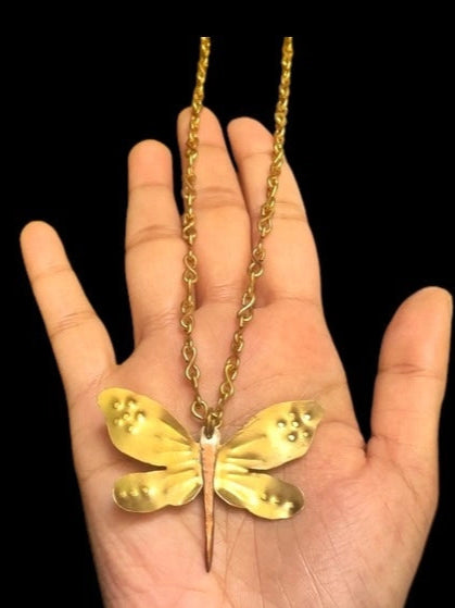 dragonfly-brass-pendant-chain-necklace