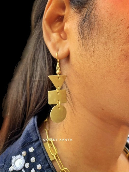 geometry-brass-earrings
