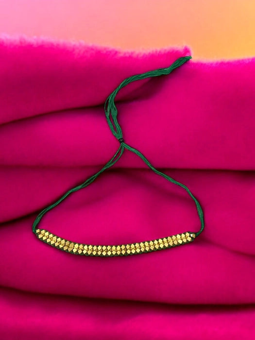 flat-beaded-brass-choker-necklace-set-greeb