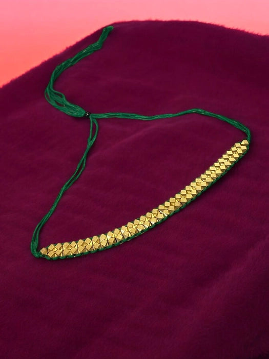 flat-beaded-brass-choker-necklace-set-greeb