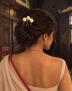 Ranima Premium Brass Sculptural Hair Accessory
