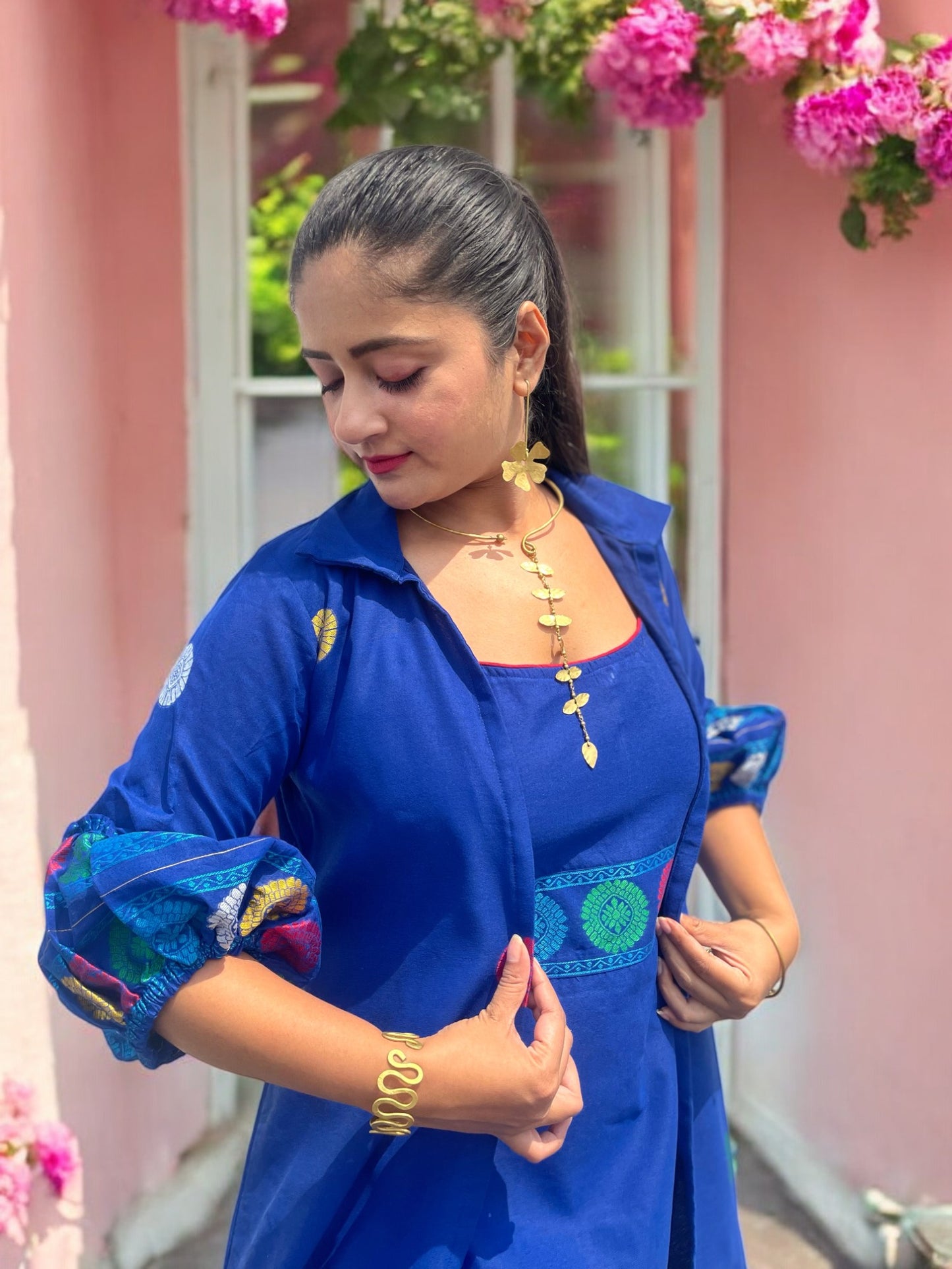 nilabja-assamese-cotton-dress-coord-set