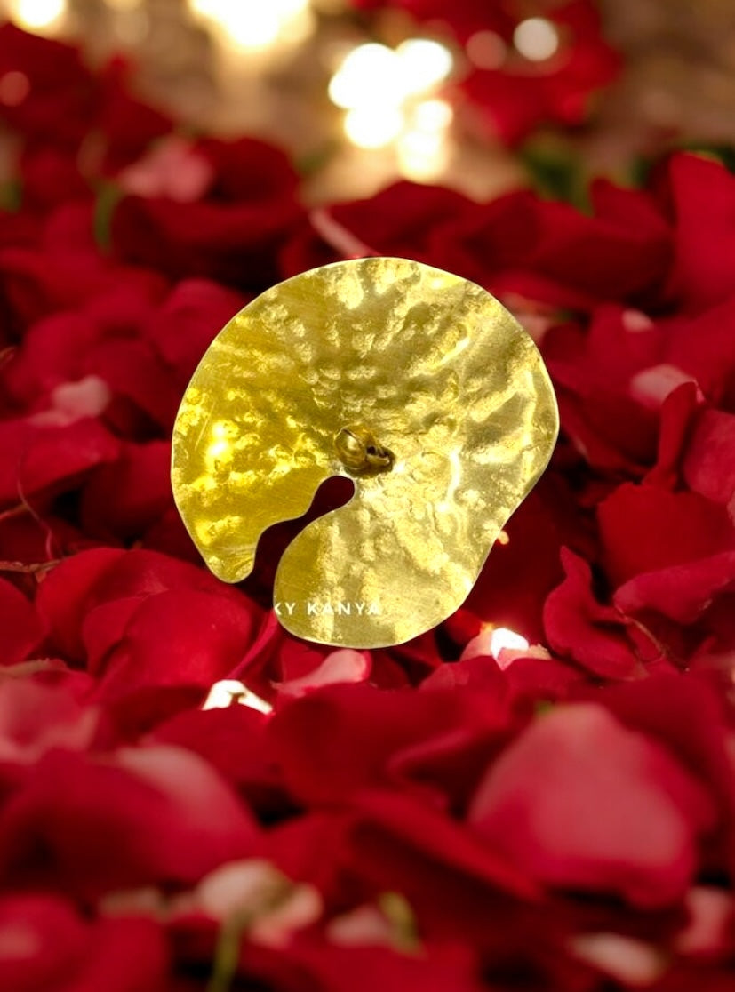 lotus-leaf-brass-ring