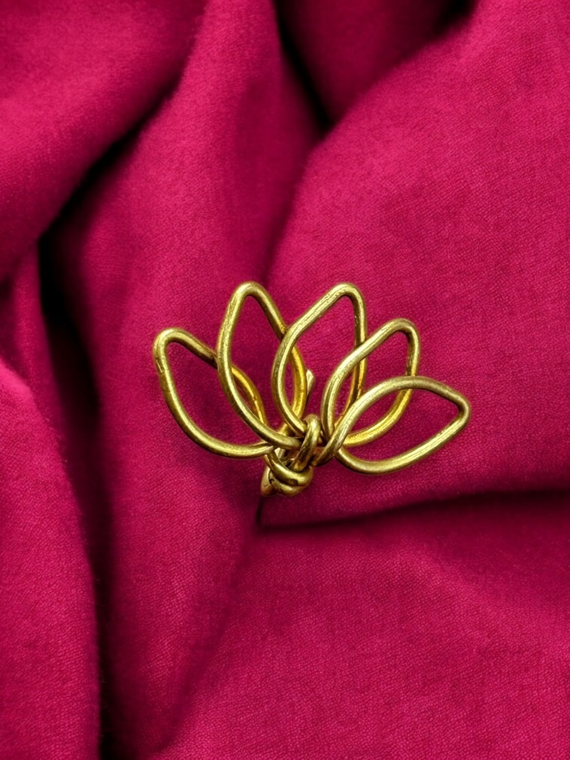 Petals Brass Nosepin (Piercing)