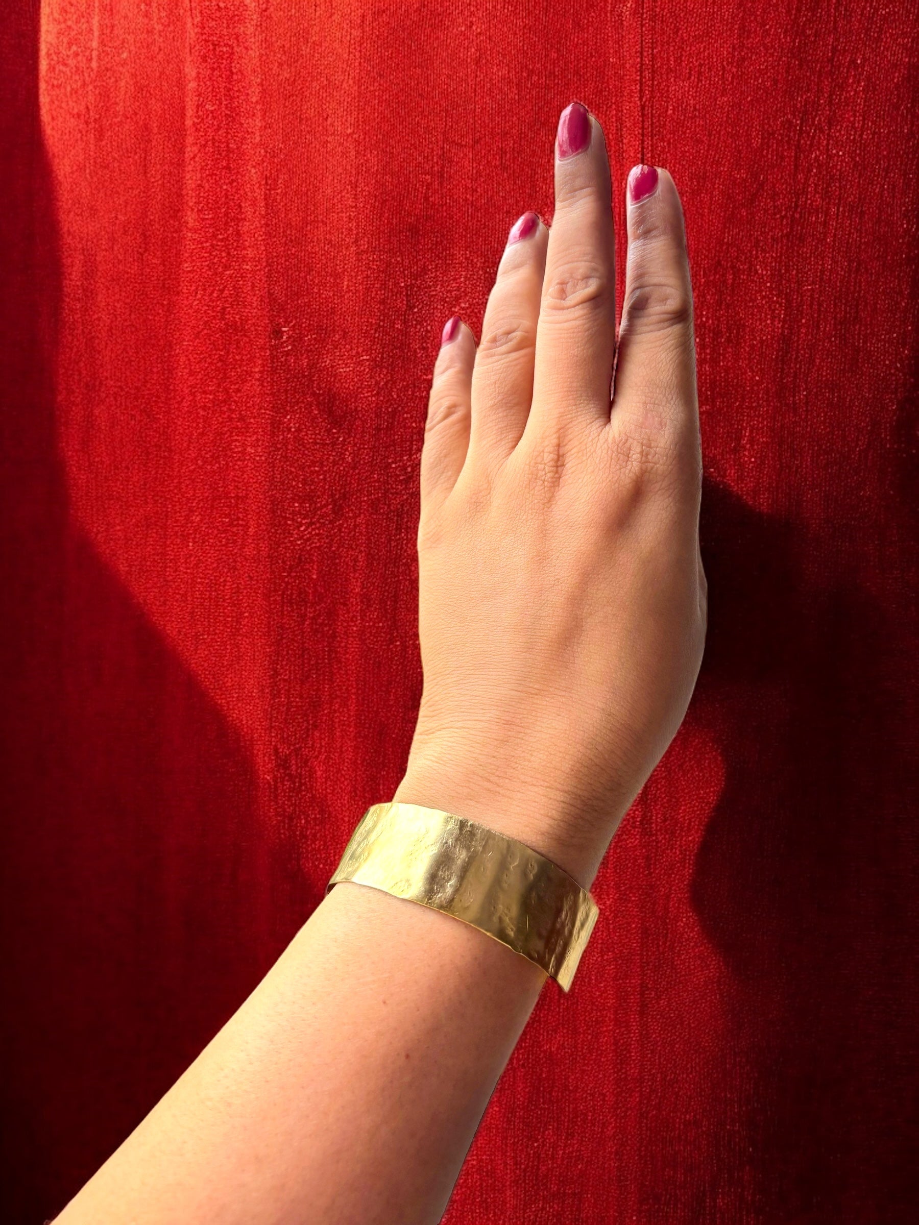 Minimalist Band Brass Bracelet