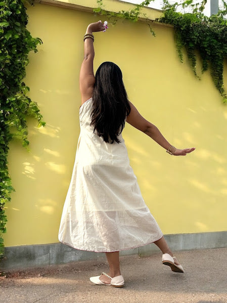 Anshika Kerala Cotton High-Low A-line Dress
