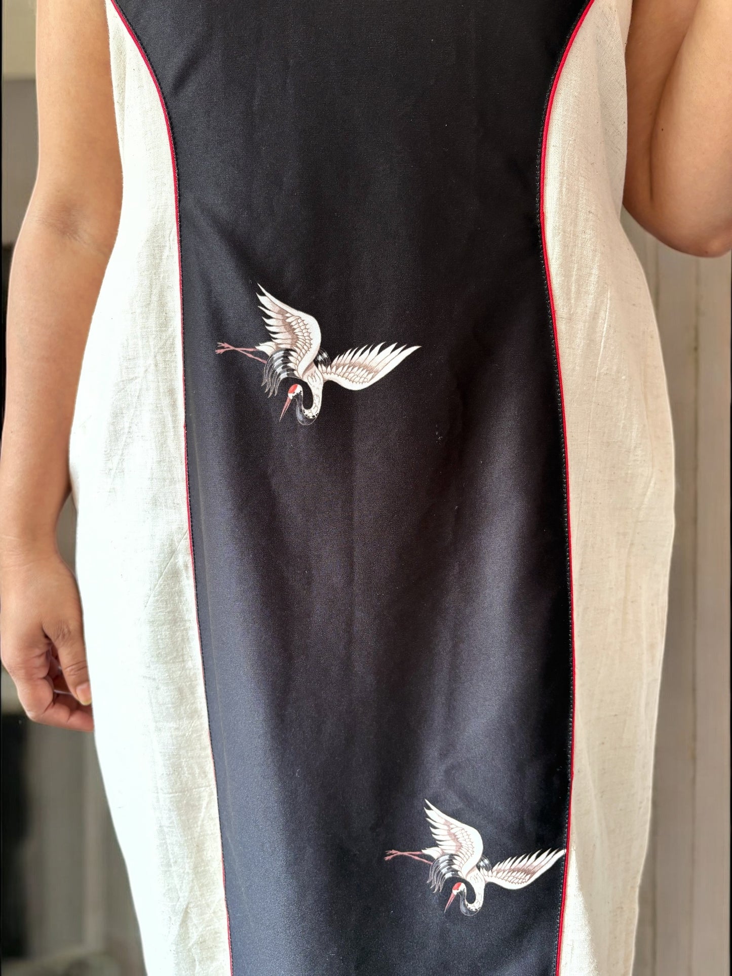 The Crane Cotton Officewear Sheath Dress