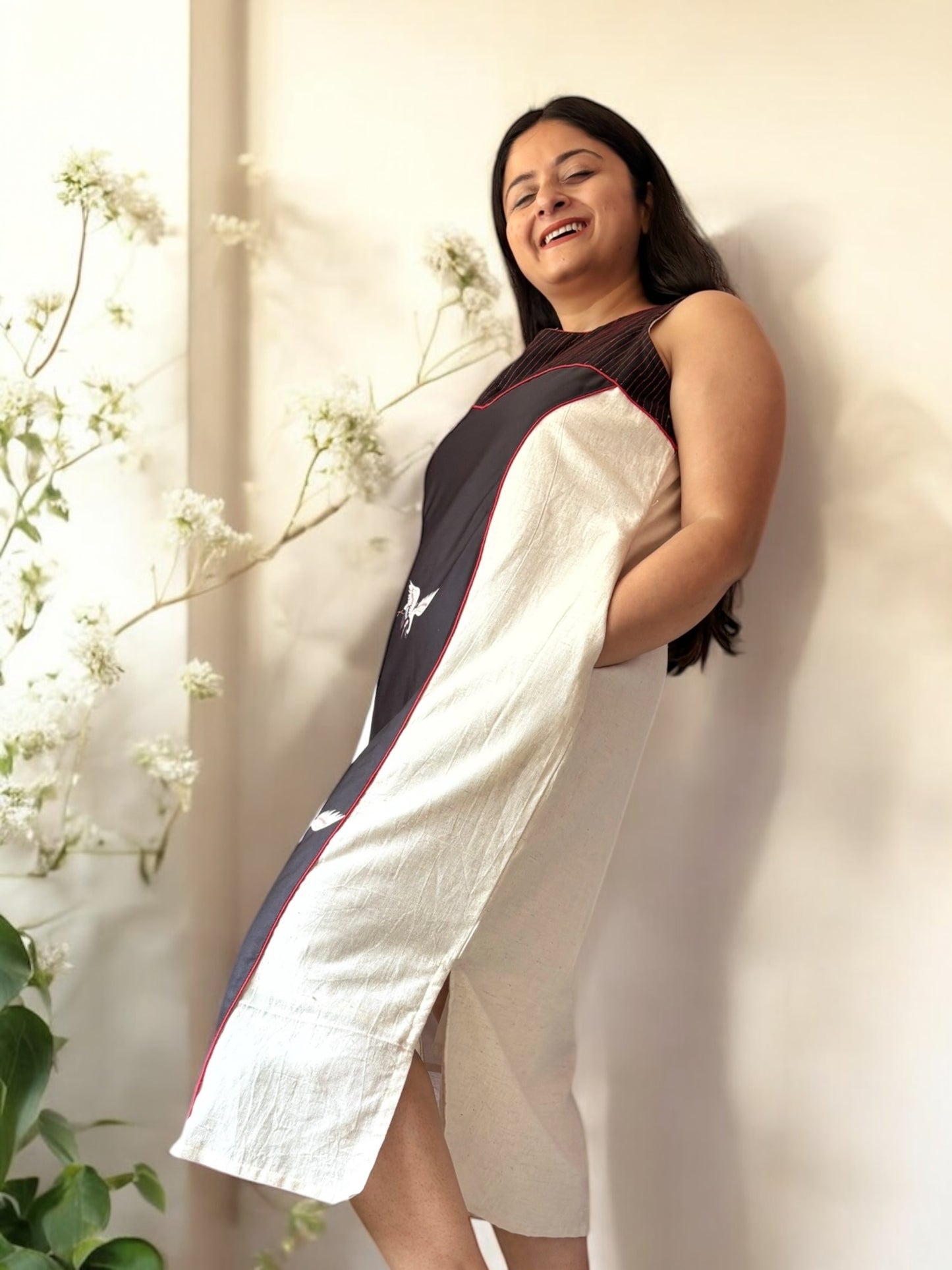 The Crane Cotton Officewear Sheath Dress