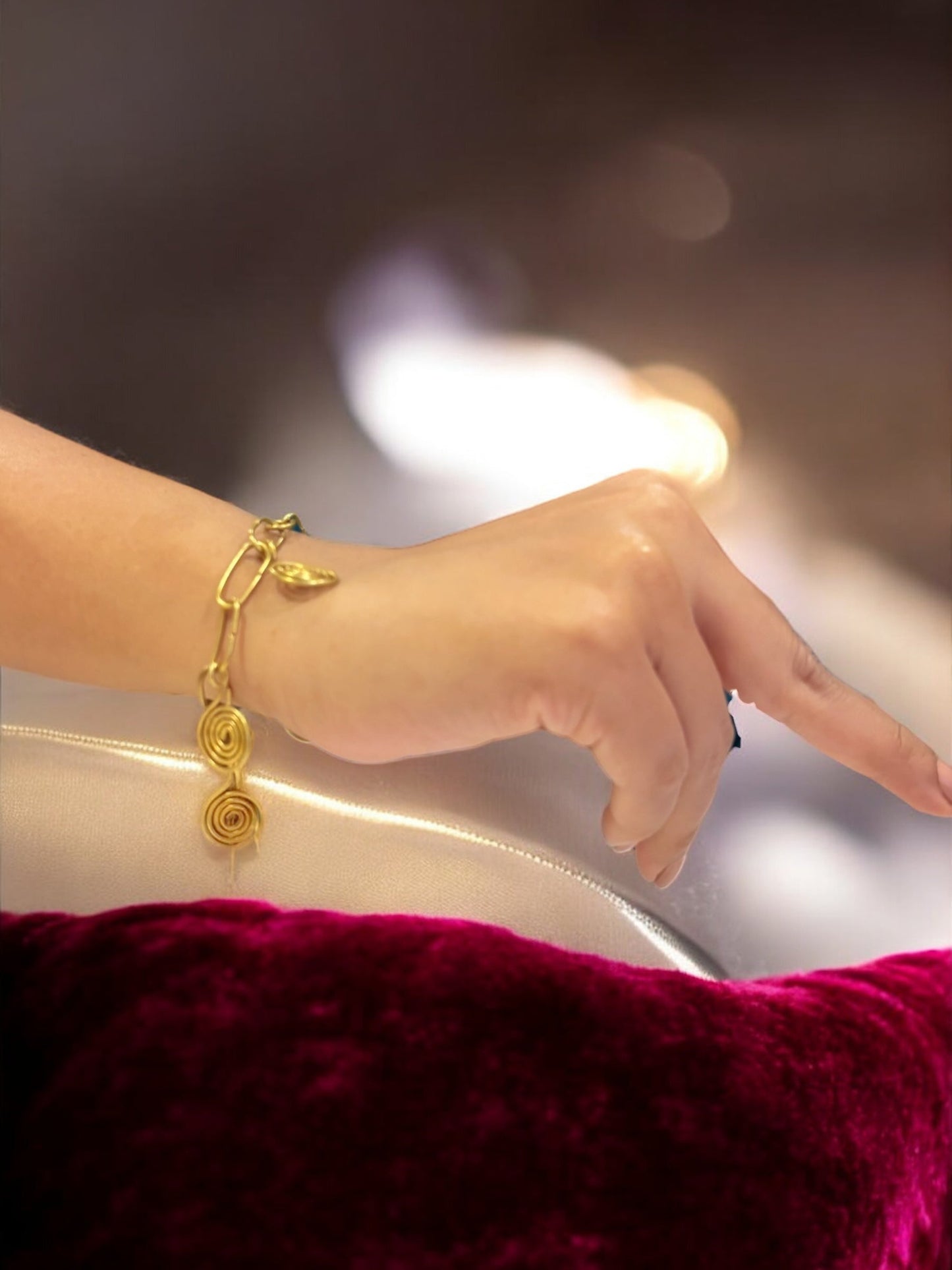 spiral-charms-brass-bracelet