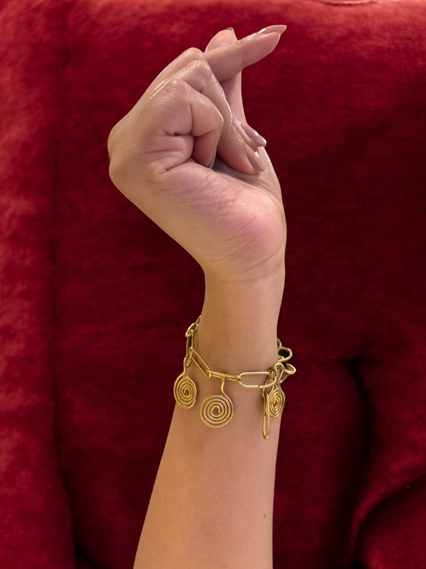spiral-charms-brass-bracelet