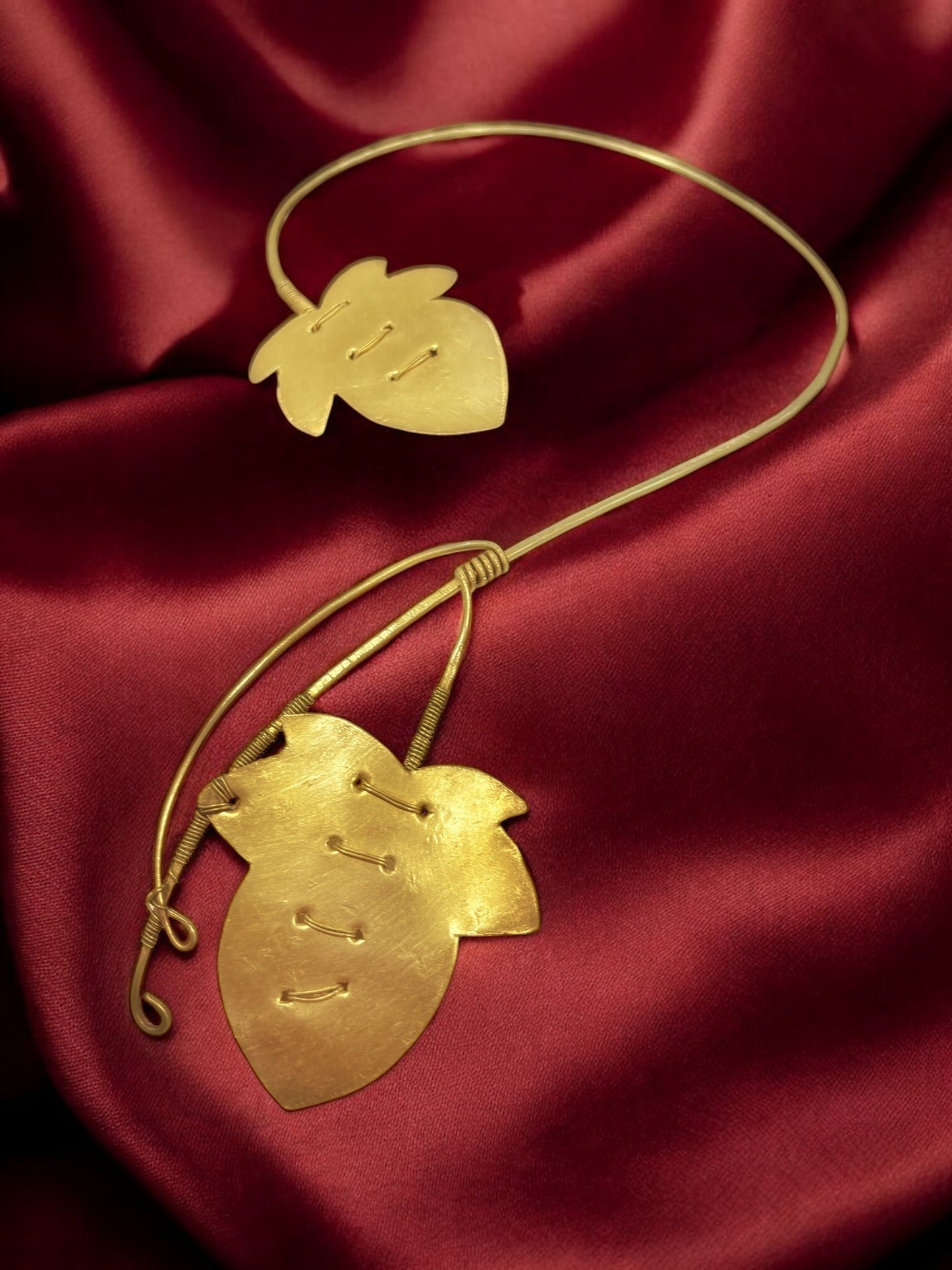 chinar-do-patti-brass-hashuli-necklace