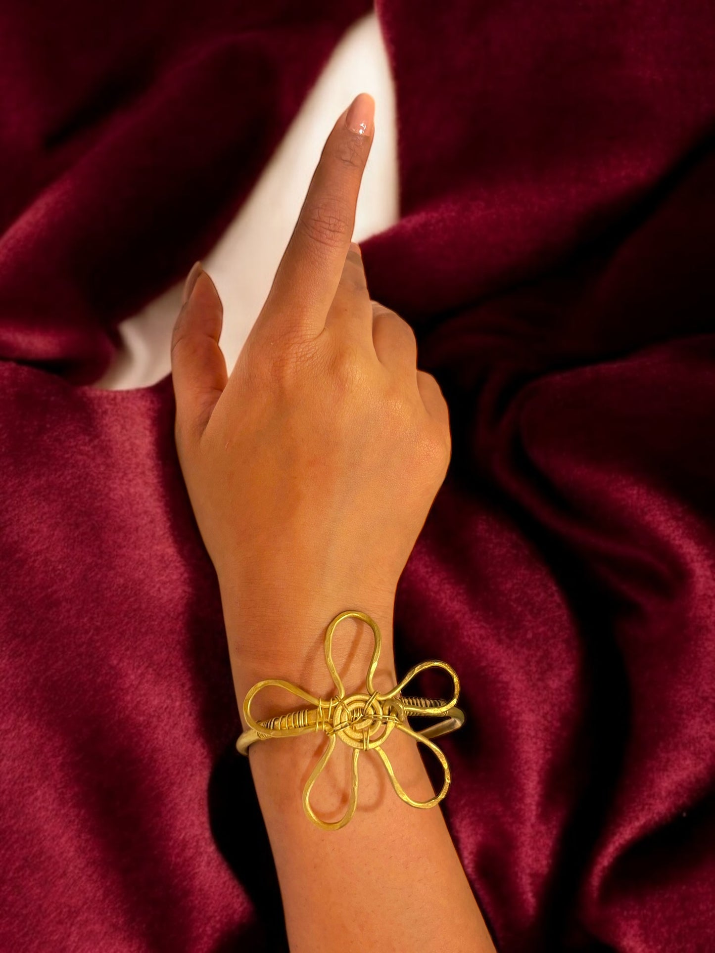 flora-brass-bracelet