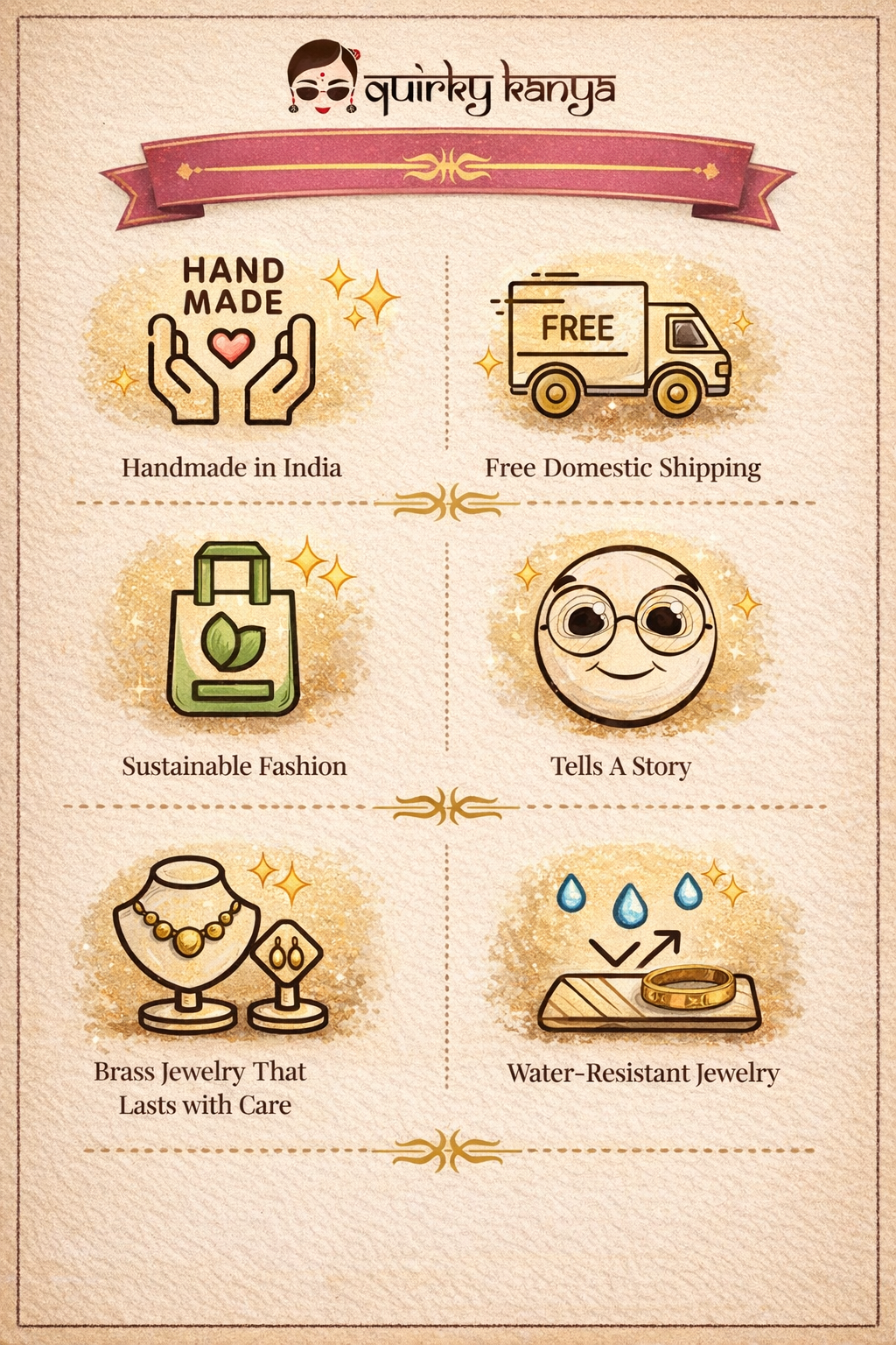 Queen Charlotte Beaded Chain Layered Brass Necklace Jewelry Set (Necklace + Earrings) - Red