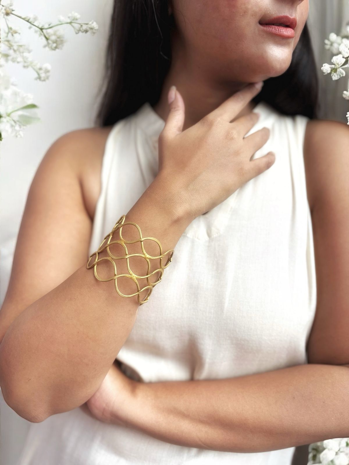 queen-bee-brass-cuff-bracelet