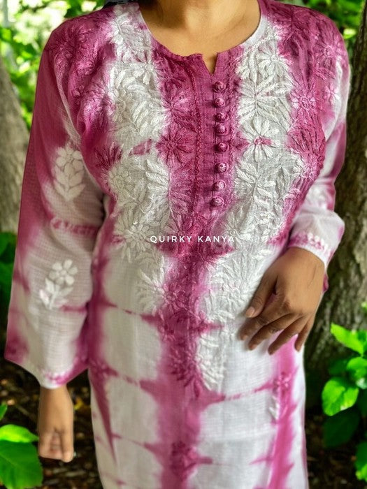 rangrasiya-chikankari-tie-dye-cottton-kota-kurta-purple