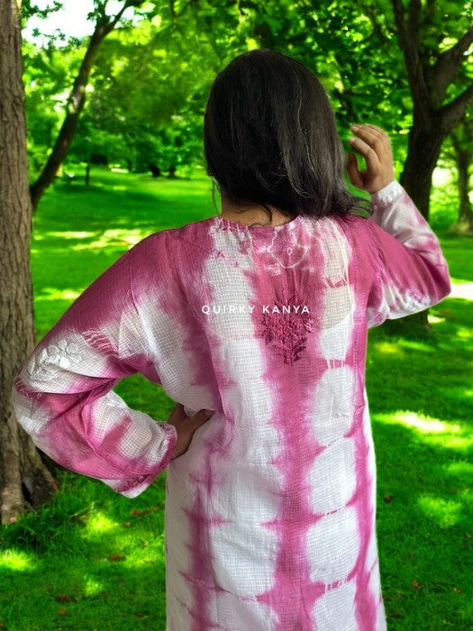 rangrasiya-chikankari-tie-dye-cottton-kota-kurta-purple