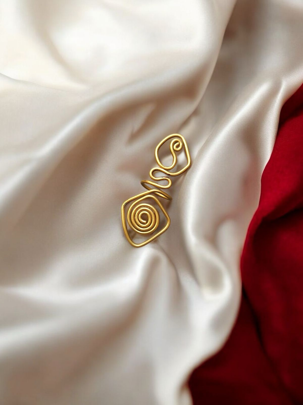 spiral-snake-statement-brass-ring