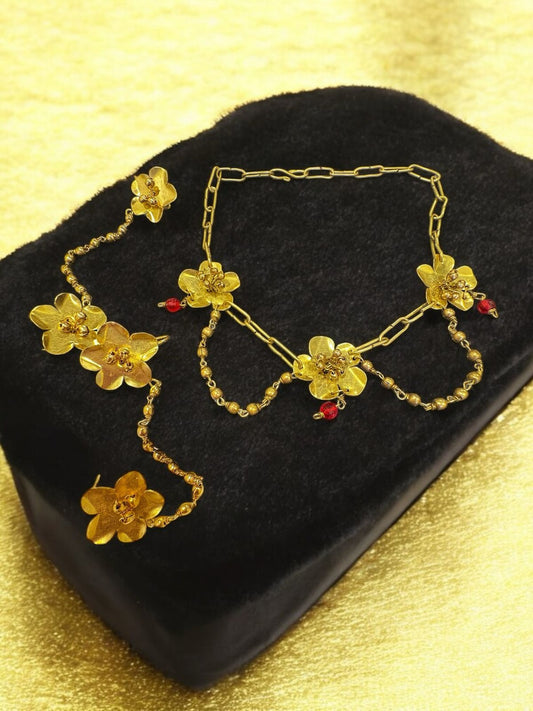 bangaliana-brass-choker-necklace-jewelry-set-necklace-earcuffs