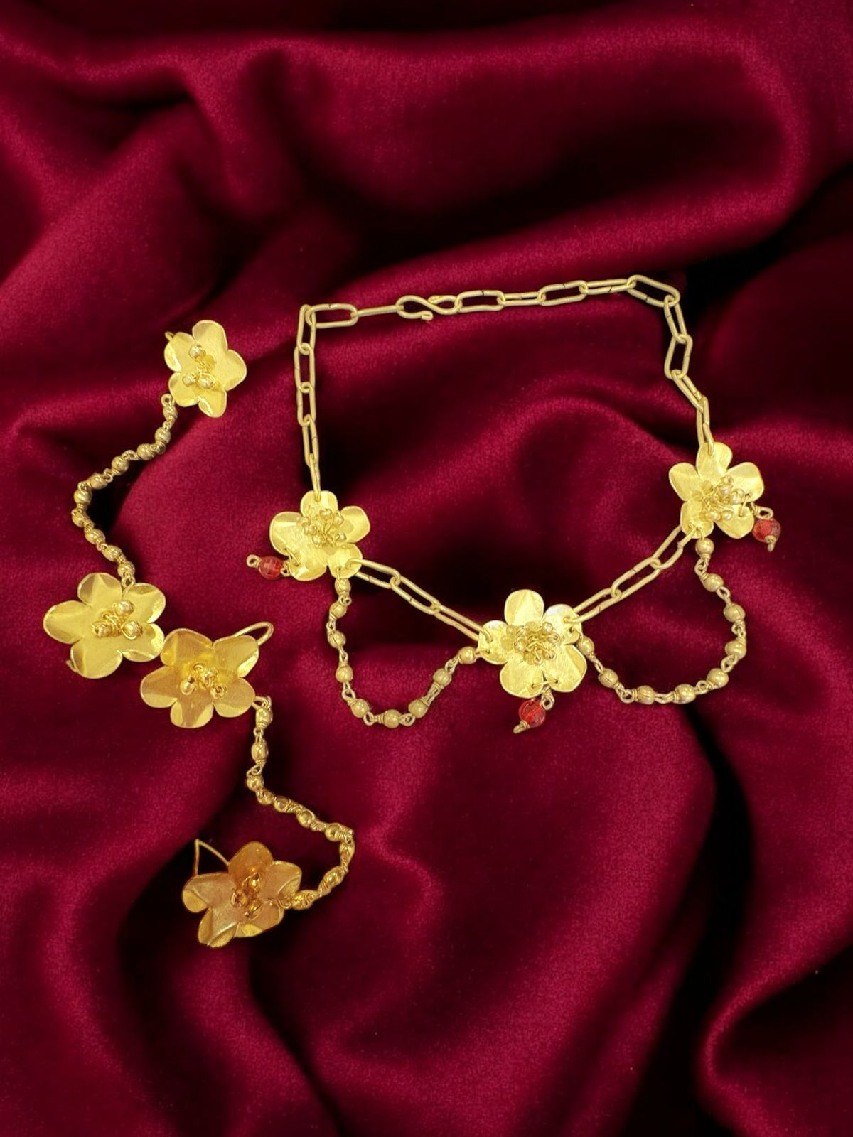 bangaliana-brass-choker-necklace-jewelry-set-necklace-earcuffs