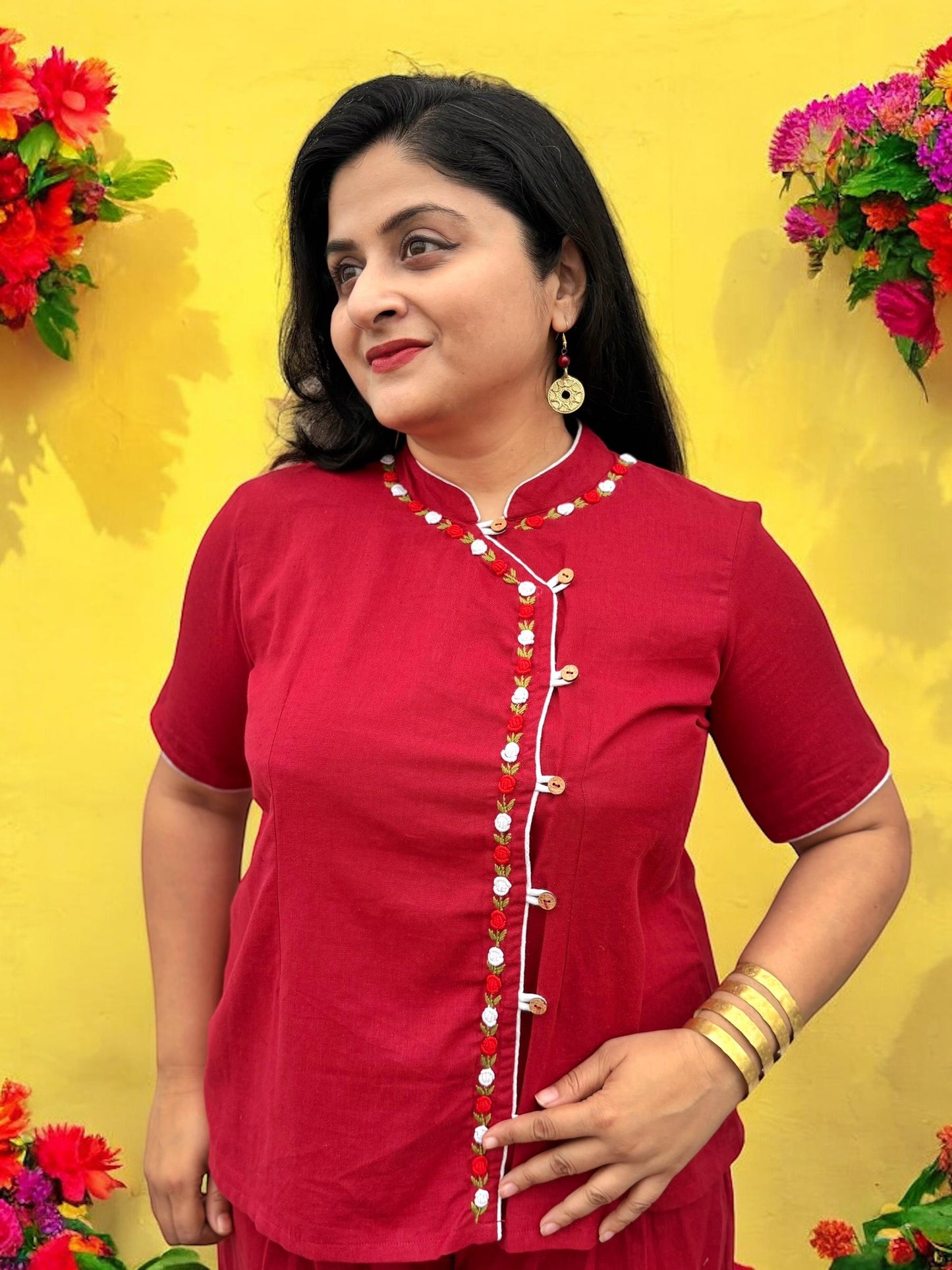 leishi-cheongsam-cotton-top-maroon
