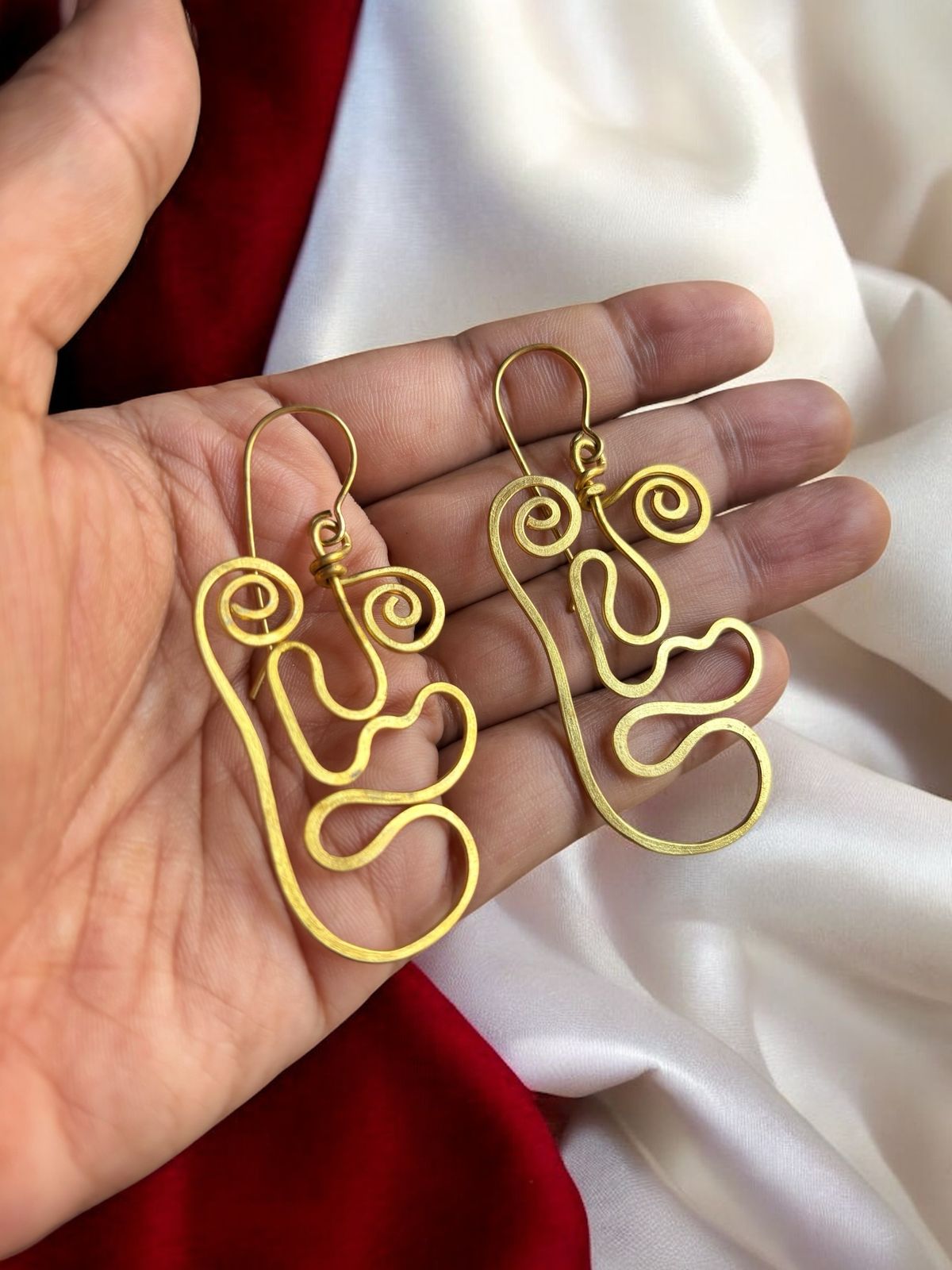 funny-face-brass-dangler-earrings