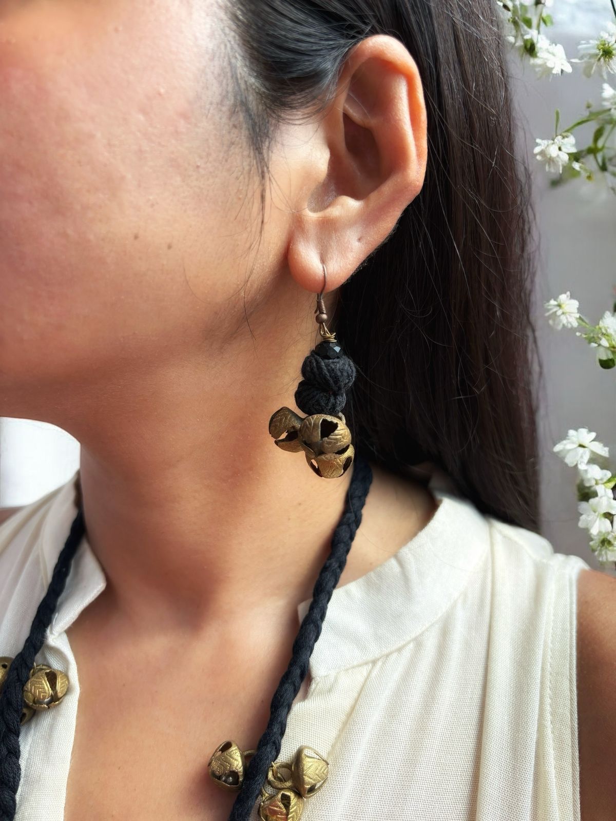 black-brass-ghungroo-necklace-set