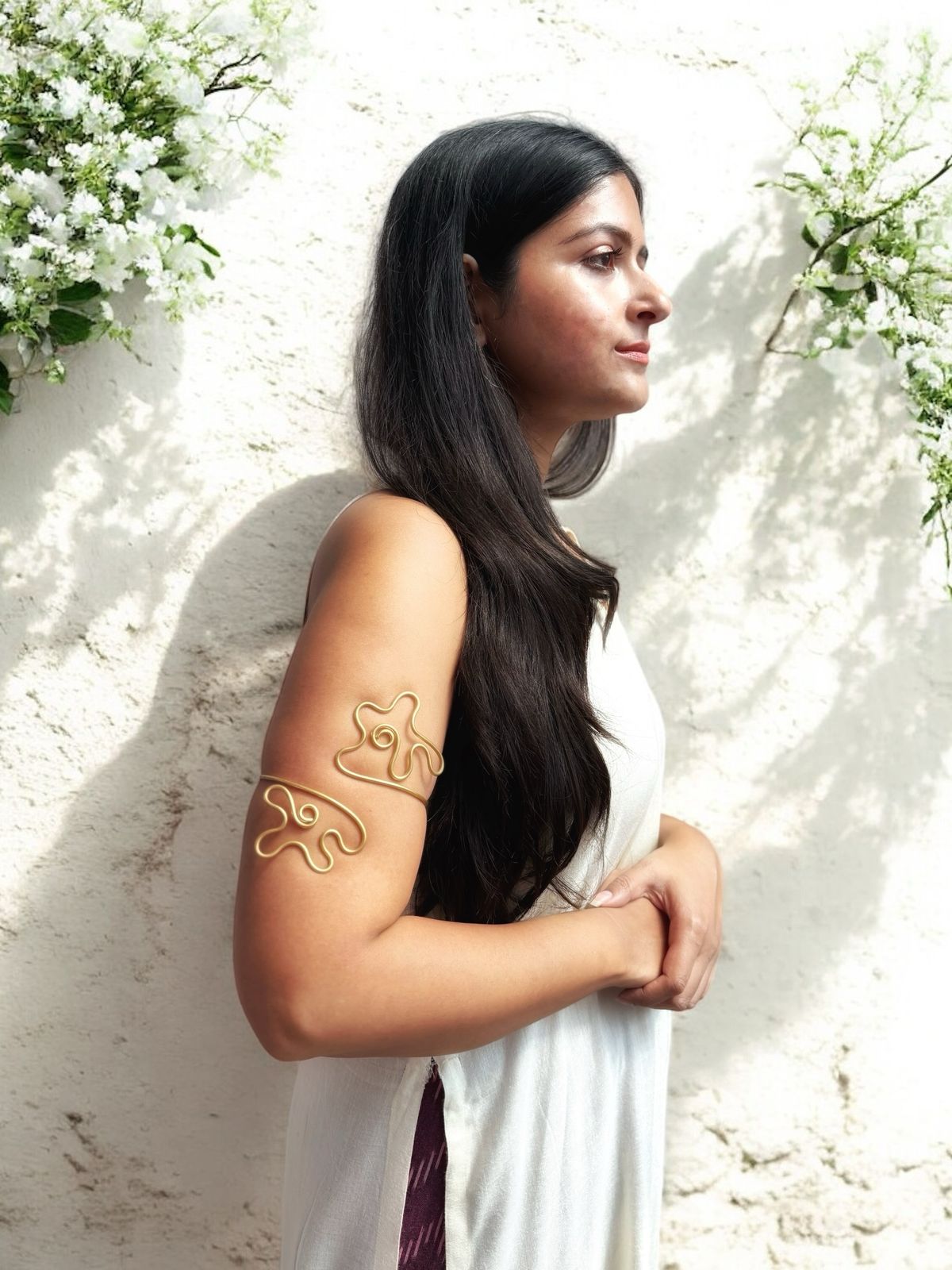 amoeba-twins-brass-armcuff