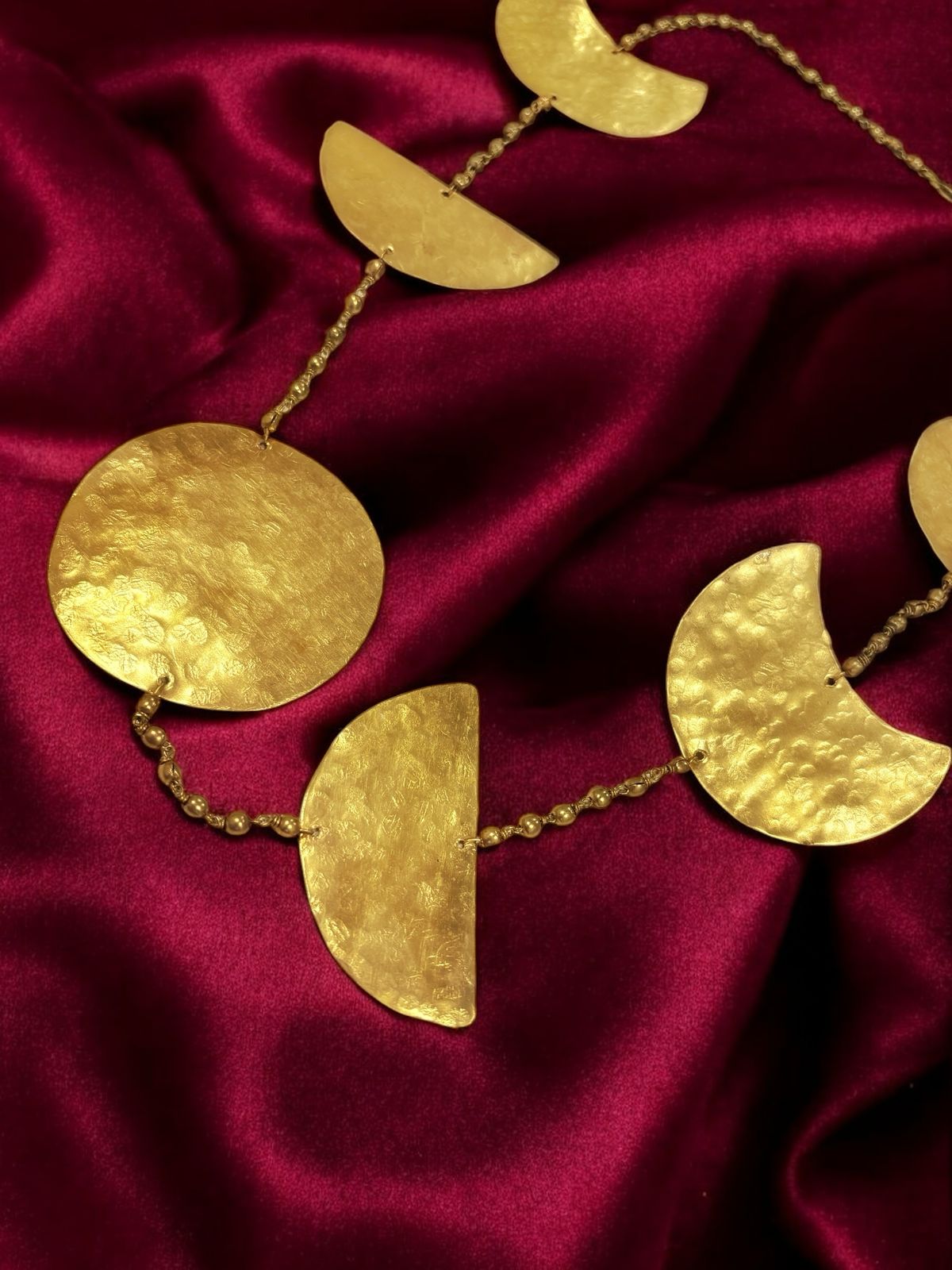 phases-of-the-moon-brass-statement-necklace