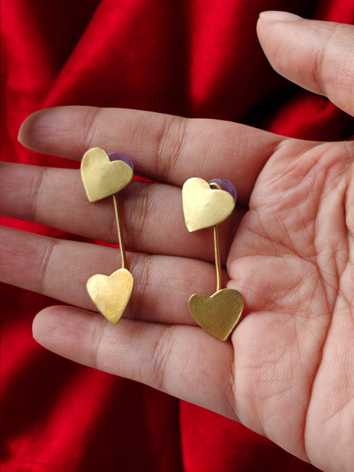 sweet-hearts-brass-earrings