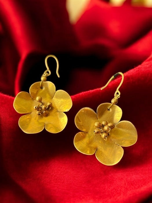 ghungru-flower-brass-earrings