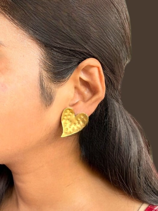 heart-brass-stud-earrings