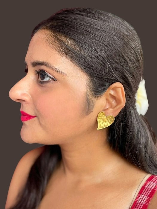 heart-brass-stud-earrings