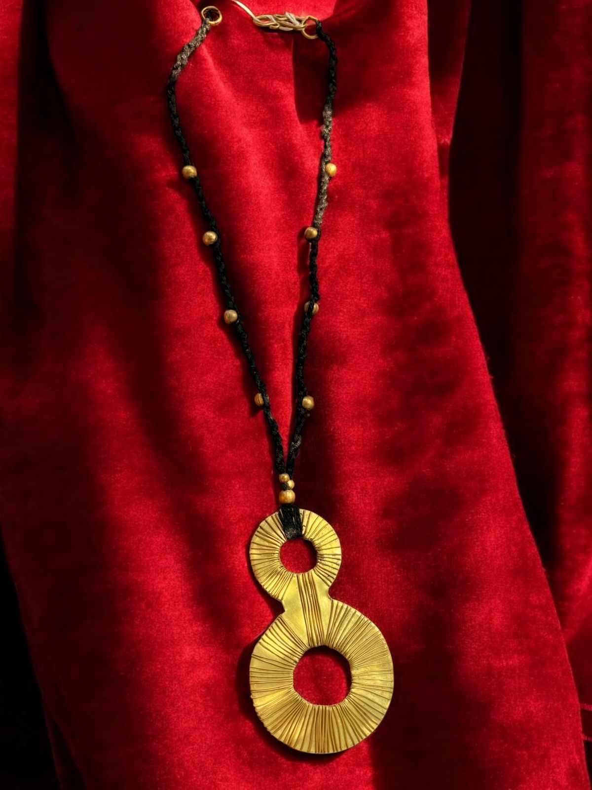 Figure 8 Brass Pendant Chain Necklace