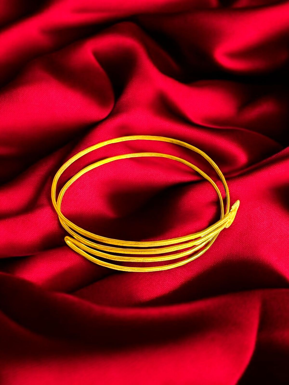 Parallel Universe Brass Arm Cuff