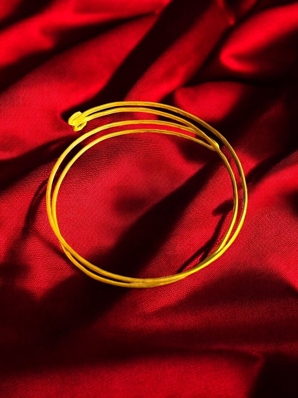Parallel Universe Brass Arm Cuff