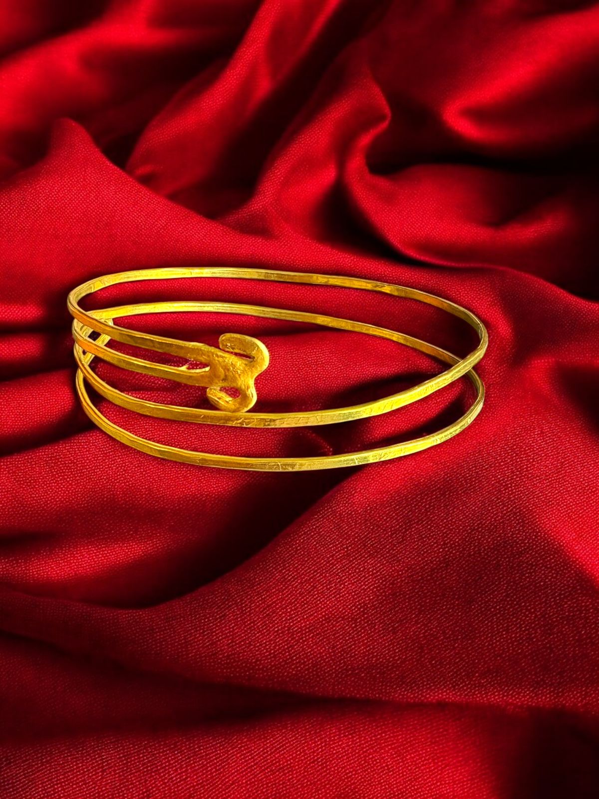 Parallel Universe Brass Arm Cuff