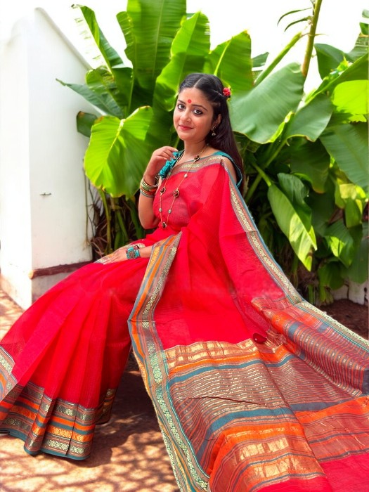 Charulata Cotton Kota Saree
