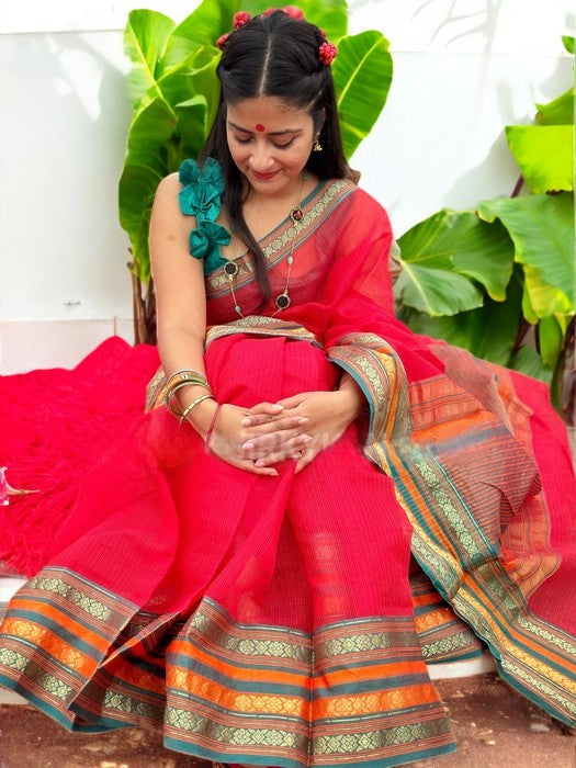 Charulata Cotton Kota Saree