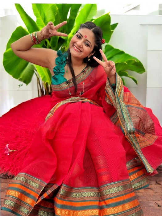 Charulata Cotton Kota Saree