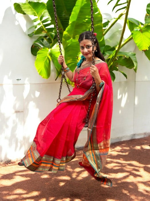 Charulata Cotton Kota Saree