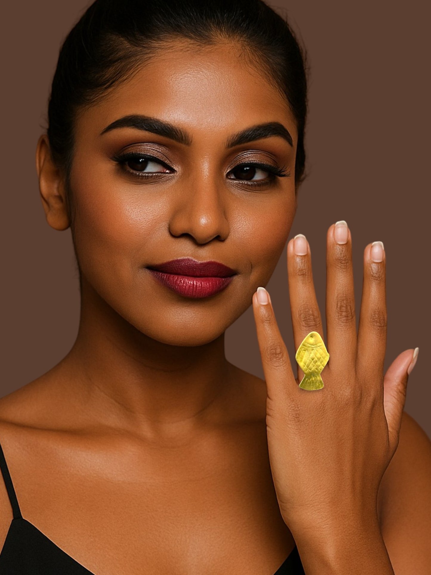 Meenakshi Brass Ring